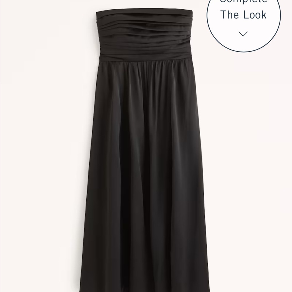 Emerson Ruched Strapless Midi Dress